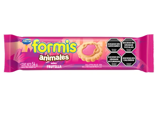 galletas Formis frutilla 54gr