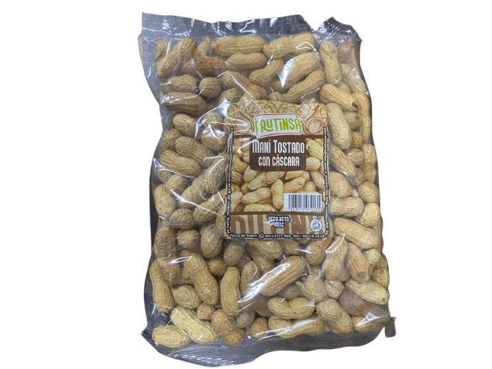 Maní con cáscara 800gr