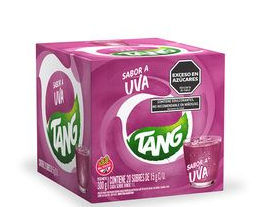 Jugo en sobre Tang x 20u uva