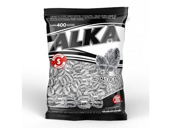 Caramelos alka 800gr strong