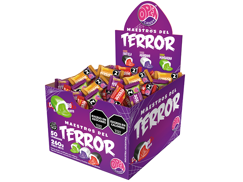 chicles Maestros del terror x 50u