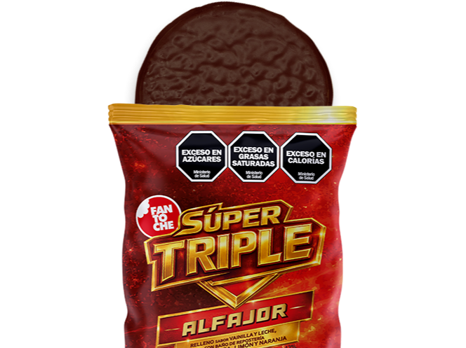 Alfajores Super Triple 100gr x 12u
