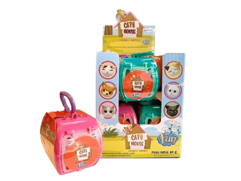 Caramelos caty house x 8u c/jug mascota