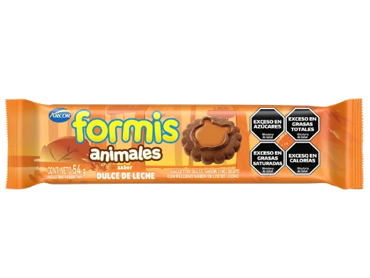 galletas Formis dulce de leche 54gr