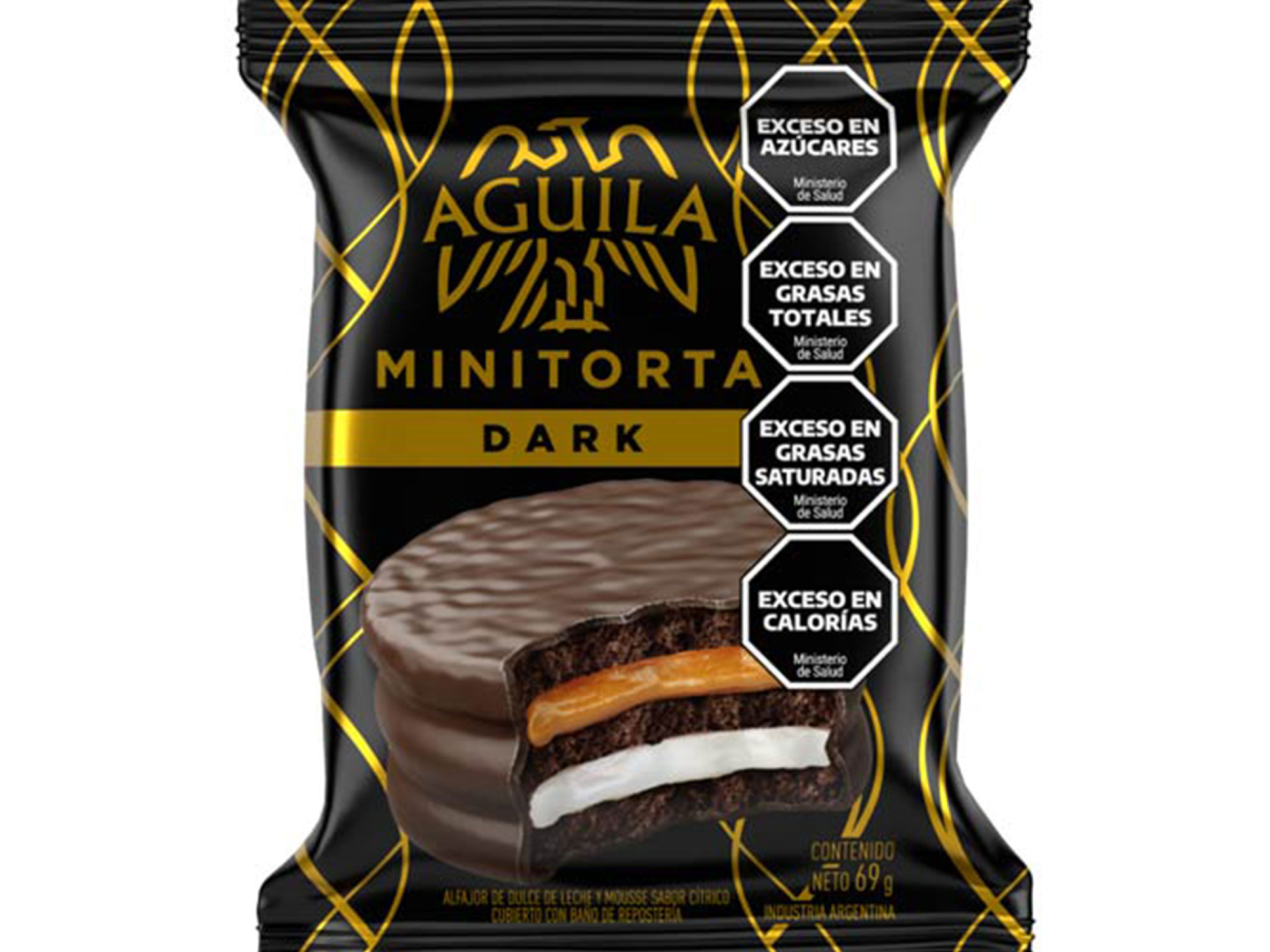 Alfajores Águila Dark 69gr