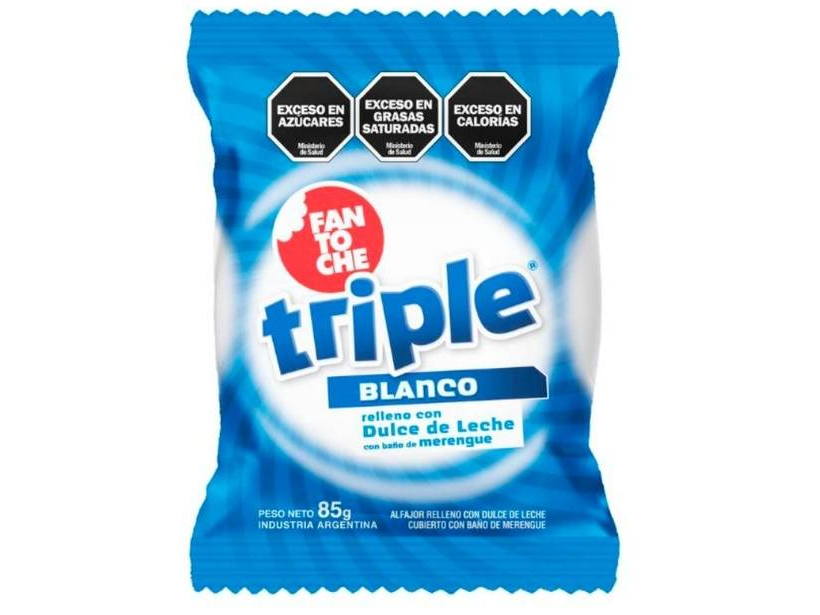 alfajores fantoche 85gr x 12u blanco
