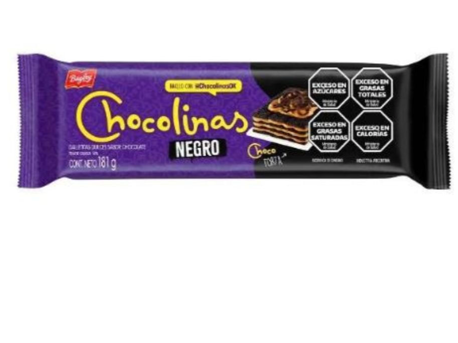 galletas chocolinas negra 181gr