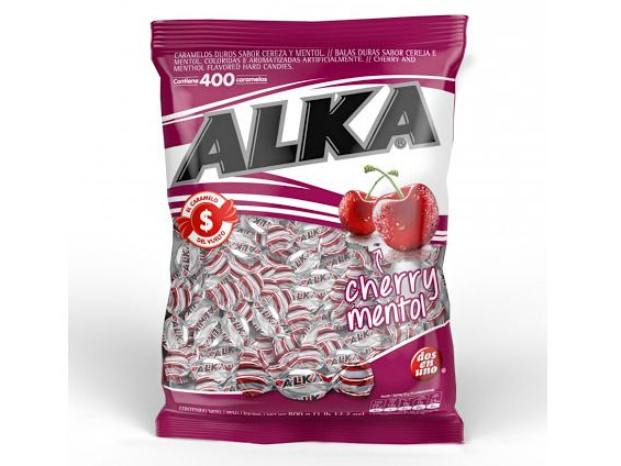 Caramelos alka 800gr cherry