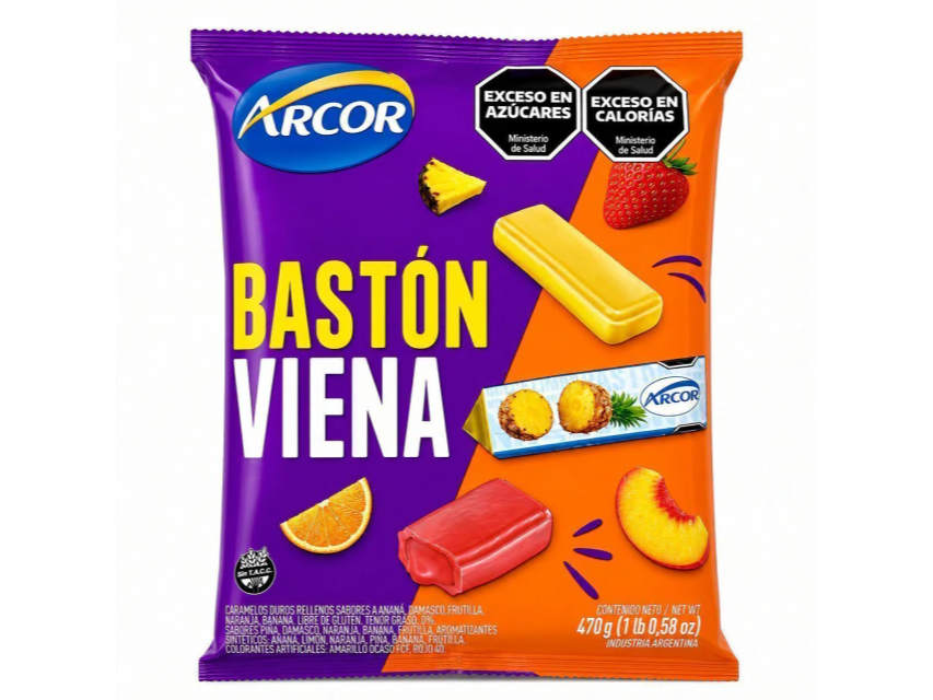 Caramelos bastón viena 470gr