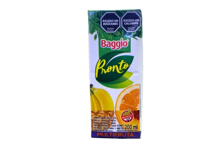 Jugo baggio 200 ml multifruta