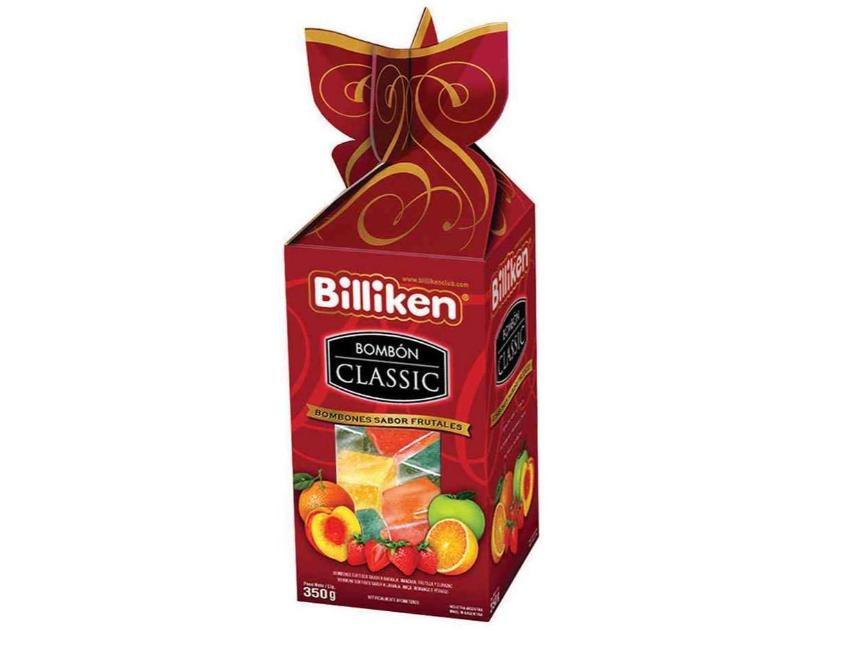 Bombones Billiken frutales  350gr