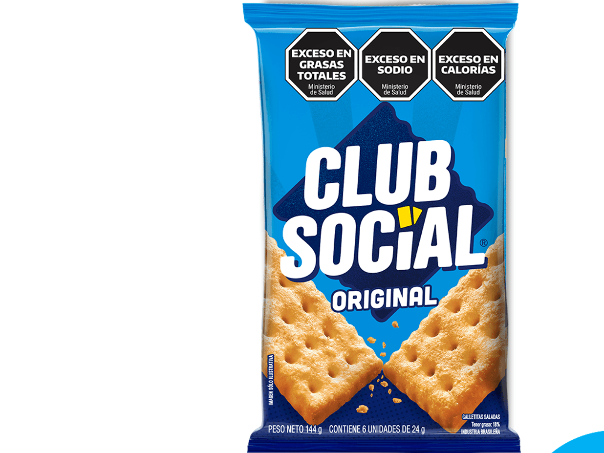 Galletas Club Social  Original x 6u 141gr