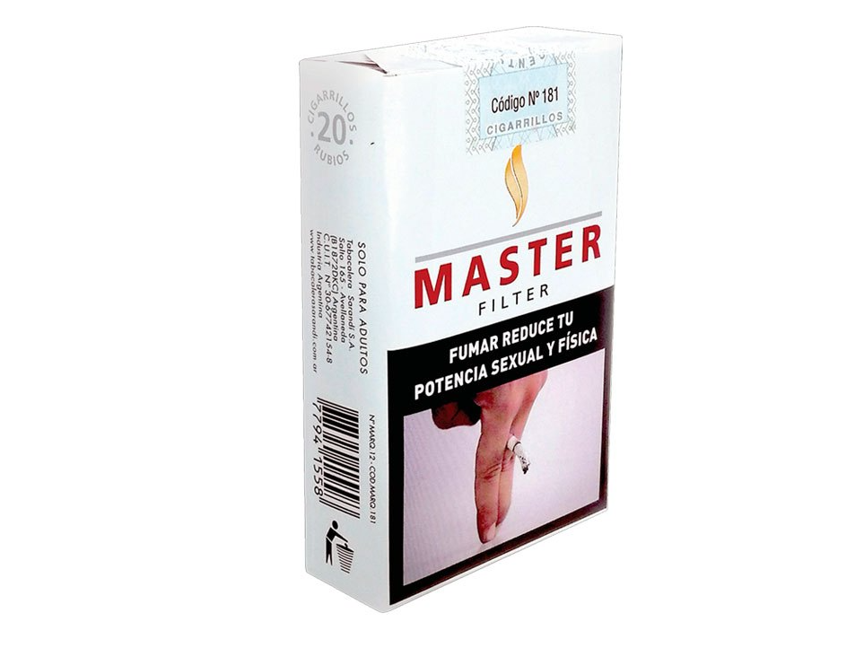 Cigarillo Máster común 20 x 10u.