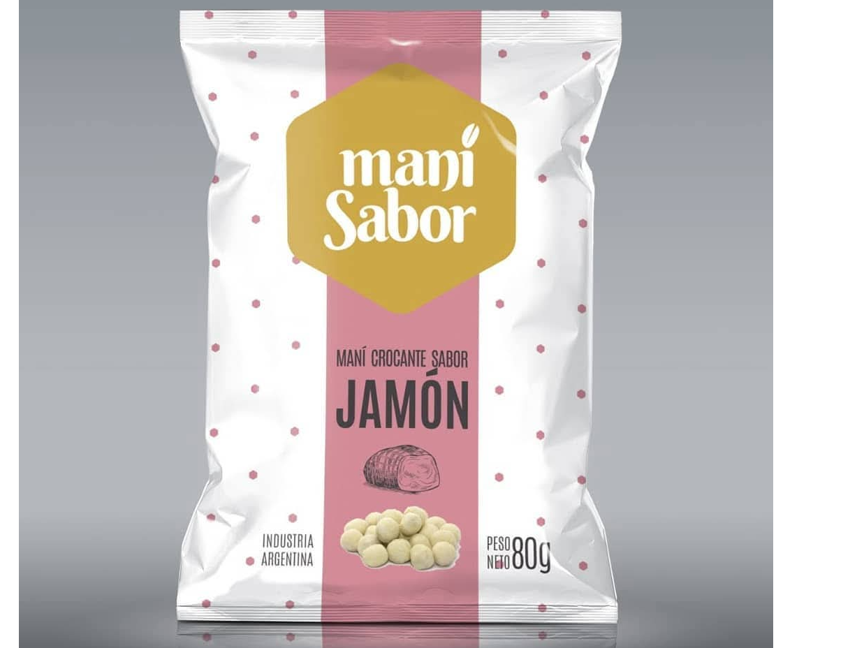 Maní saborizados maní sabor 1kg Jamon