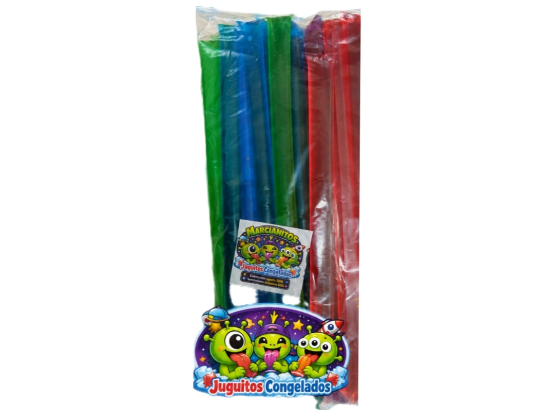 Juguitos  largos Marcianitos x 45u