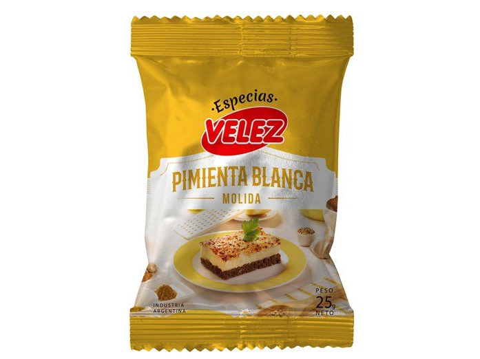 Pimienta blanca  velez 25gr