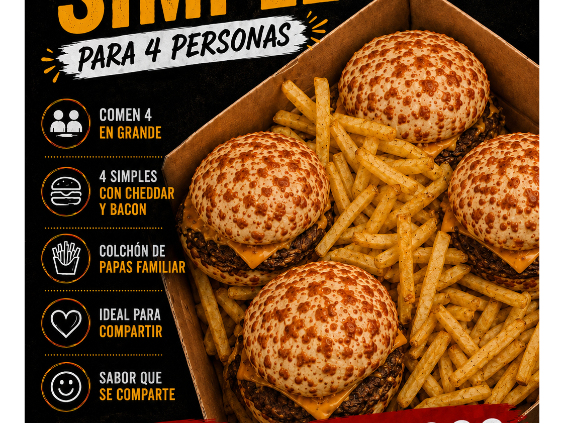 Producto de Lugano Burger
