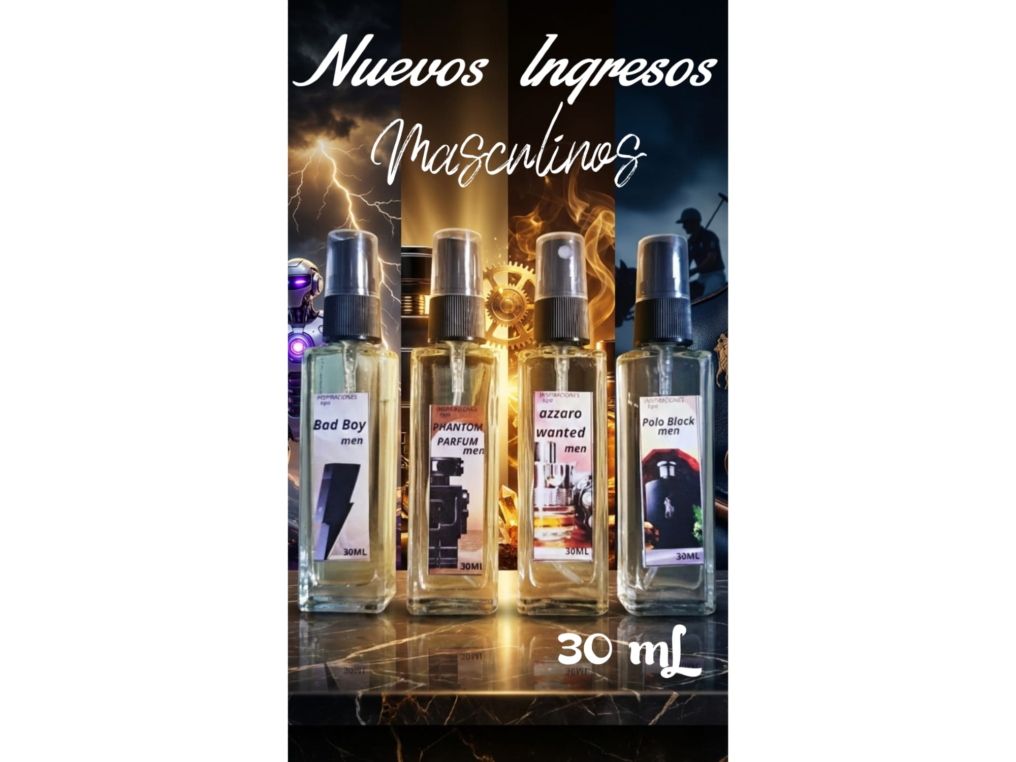 Tester Concentrados de 30 ML por MENOR $15.000