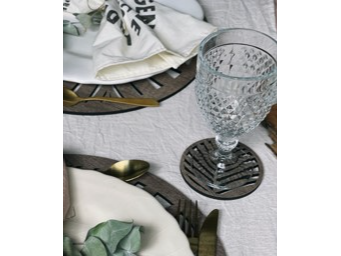 Posavasos  Redondo x 4 u