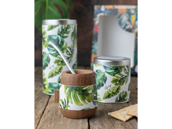 COMBO: Mate Ovo o Copa + Yerbera + Azucarera eco-cuero