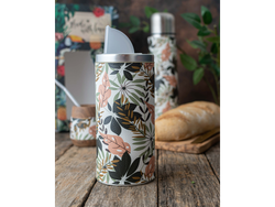 Lata Pico Vertedor Redonda Grande eco-cuero