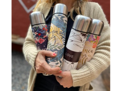 Funda de eco-cuero termo 1 Lt