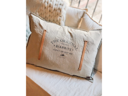 Almohadon XXL! 100% tusor 60 x 85 cm