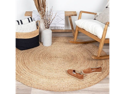 Alfombra redonda 100% yute
