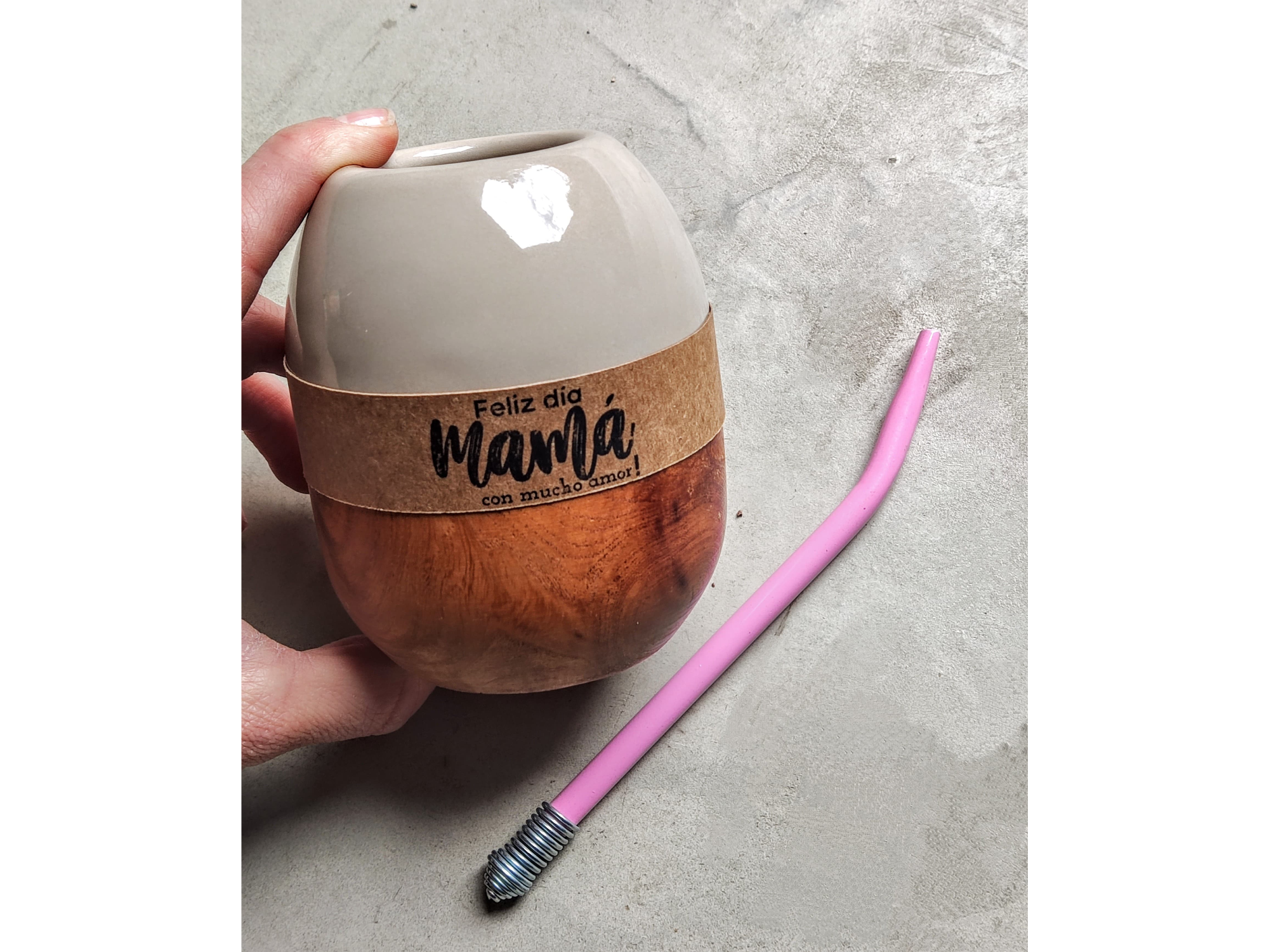 Mate Paul MAMA  con bombilla