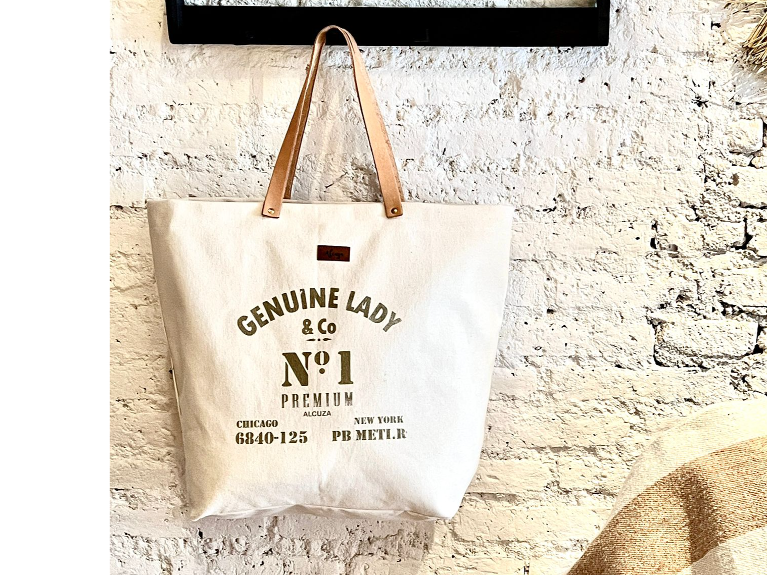 Bolso Estampado Lona XL