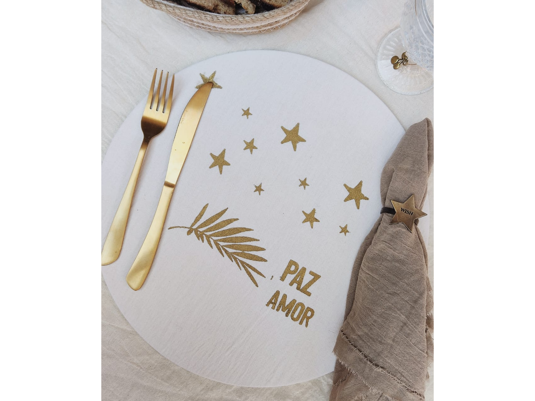 Plato de sitio tusor Wish