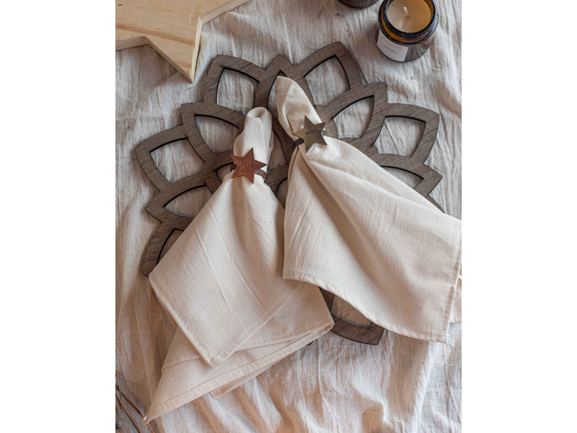 Servilletas de Tusor x 4 u