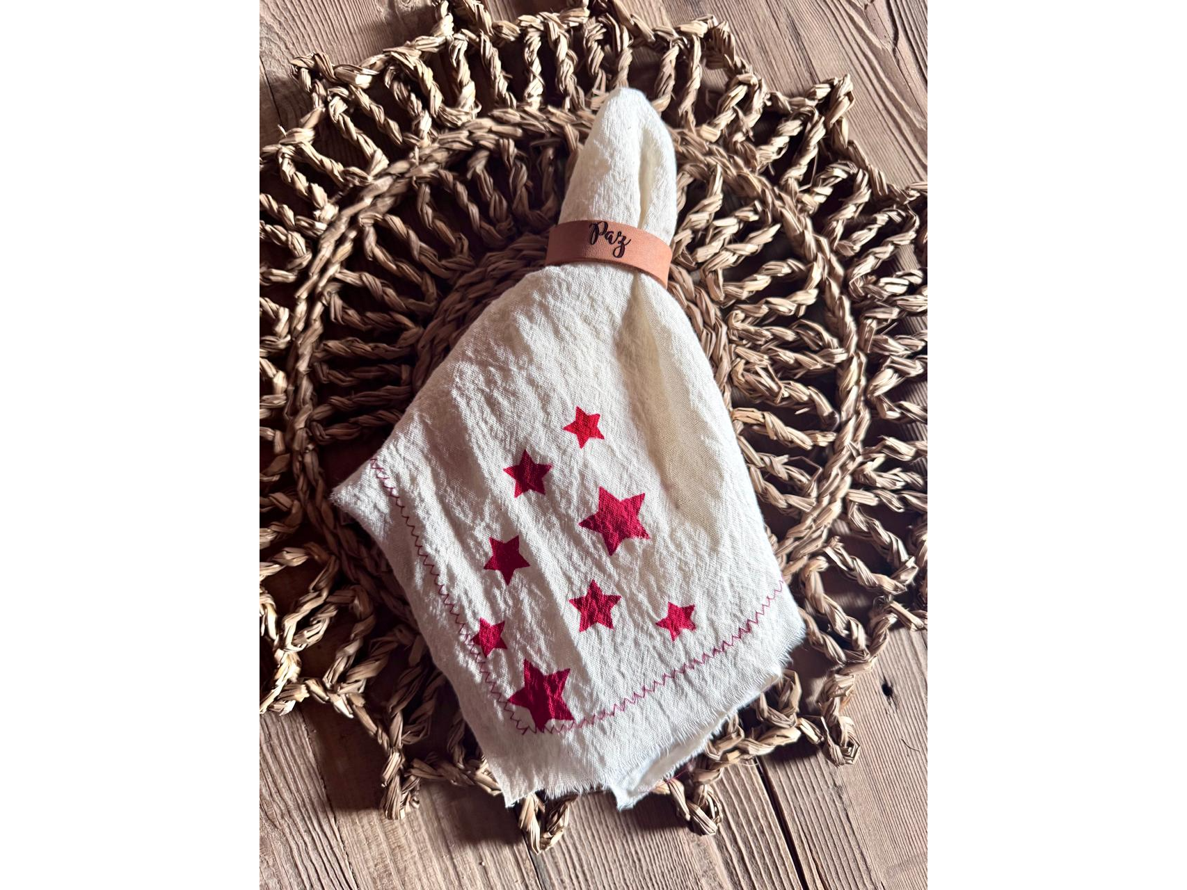 Servilletas estrellas x 4