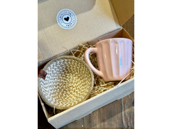 Gift box Mom 1 Taza juana + cuenco yute combinado