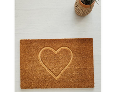 Felpudo corazon