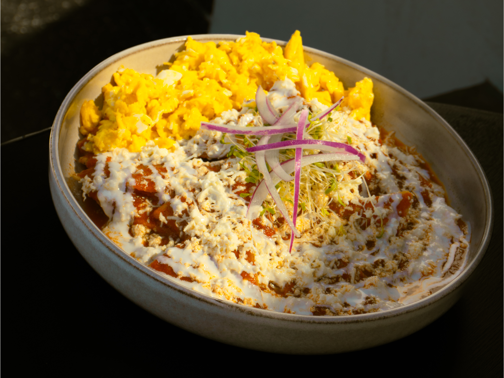 Chilaquiles con Huevo