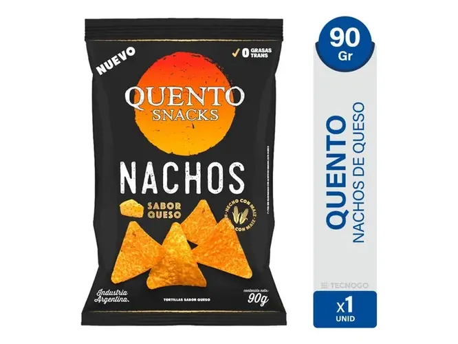 Quento nachos queso 90g