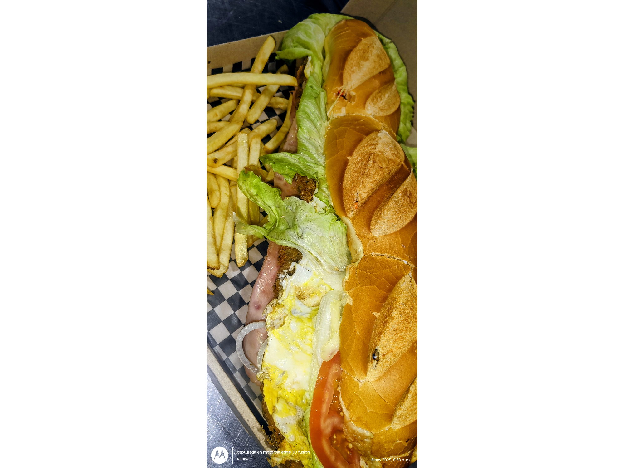 Sandwich de ternera