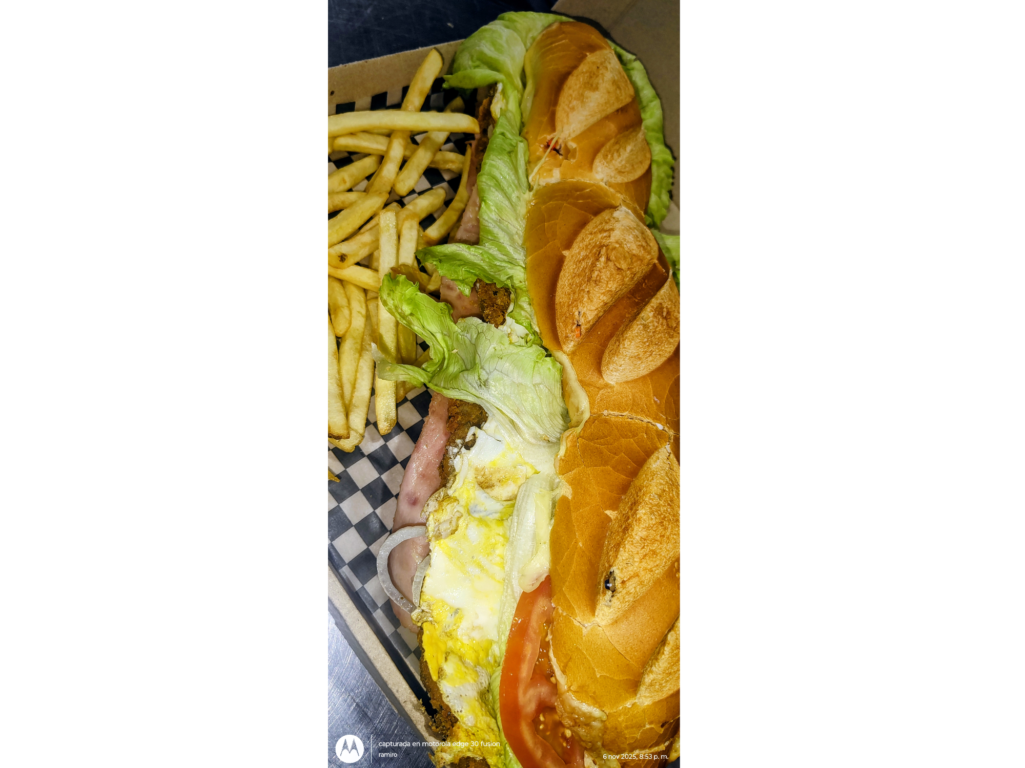 Sandwich de hamburguesa
