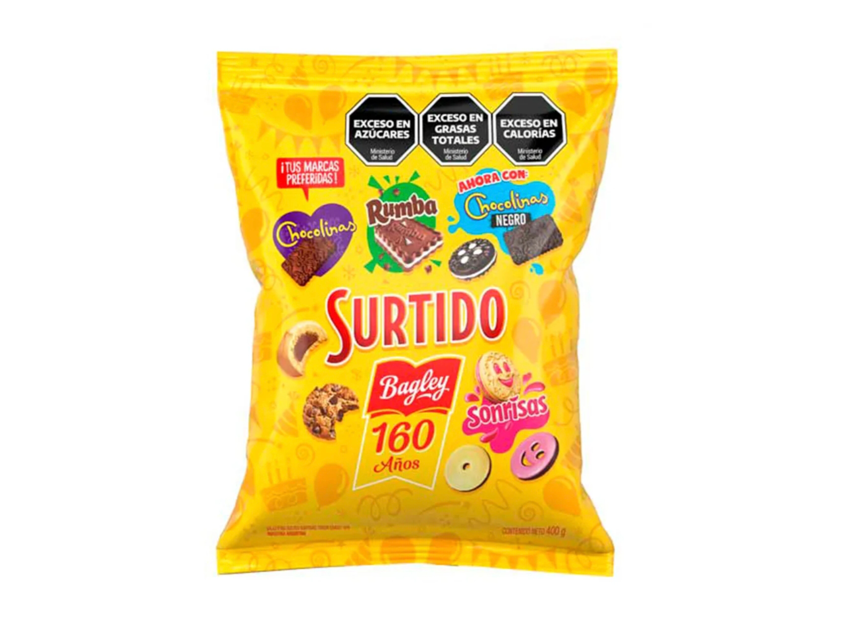 Galletitas surtido bagley 400gr