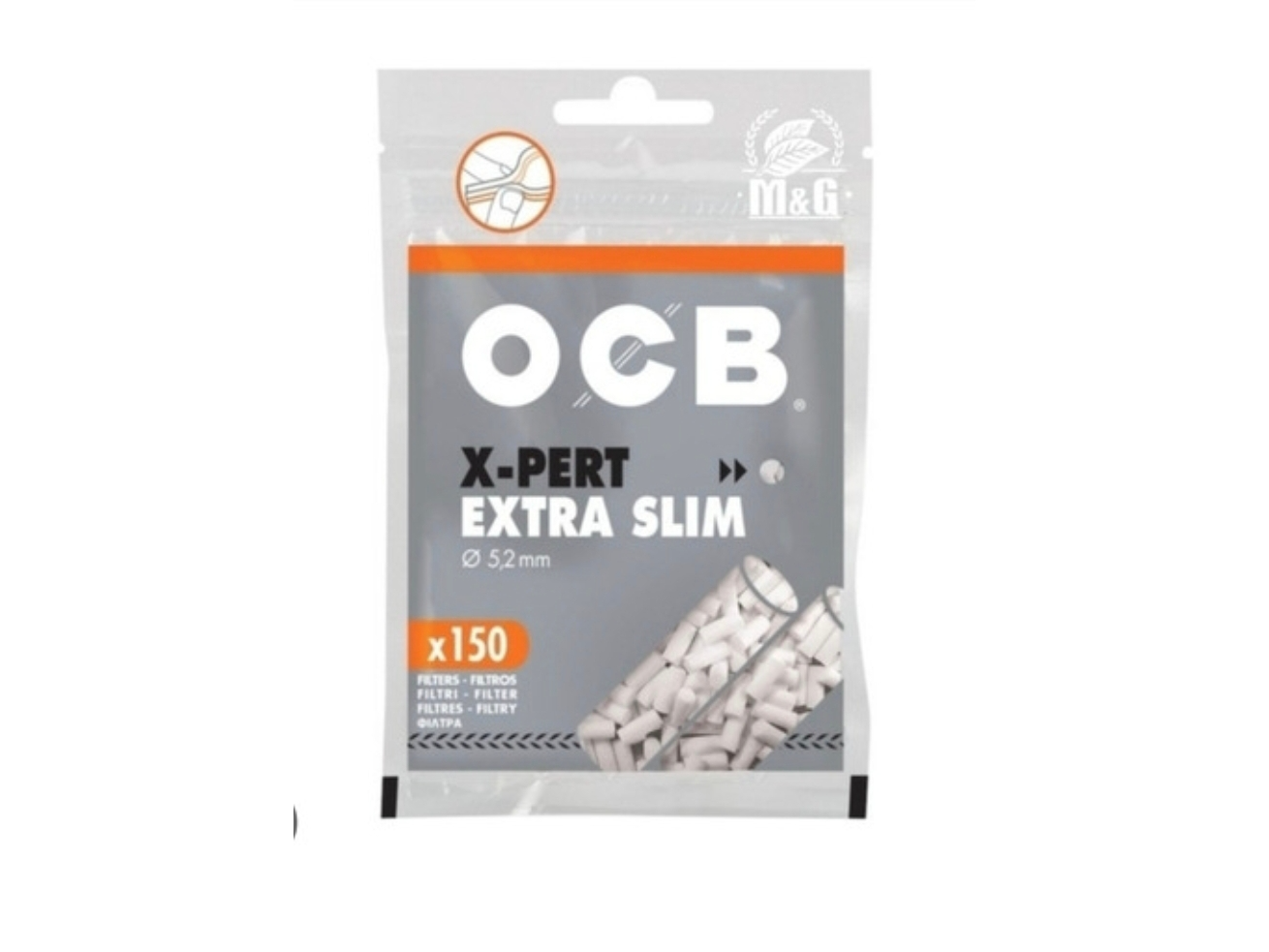 Filtros ocb extra slim x150