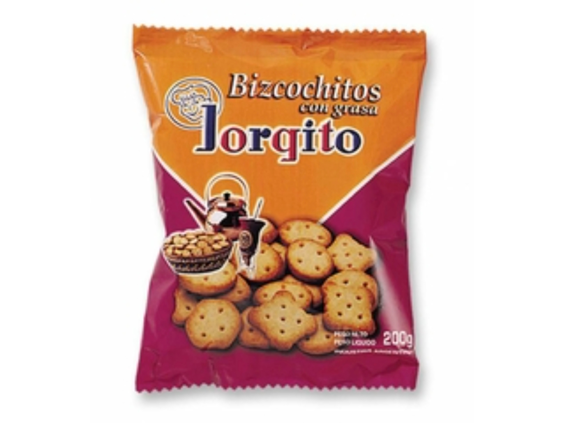 Bizcochitos Jorgito 200gr