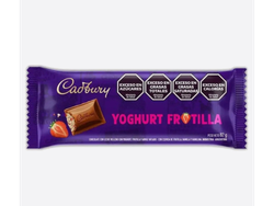 chocolate cadbury yoghurt de frutilla 82gr