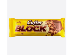 chocolate block con mani 38gr