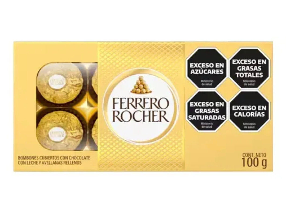 Ferrero Rocher x 8 un (100gr)