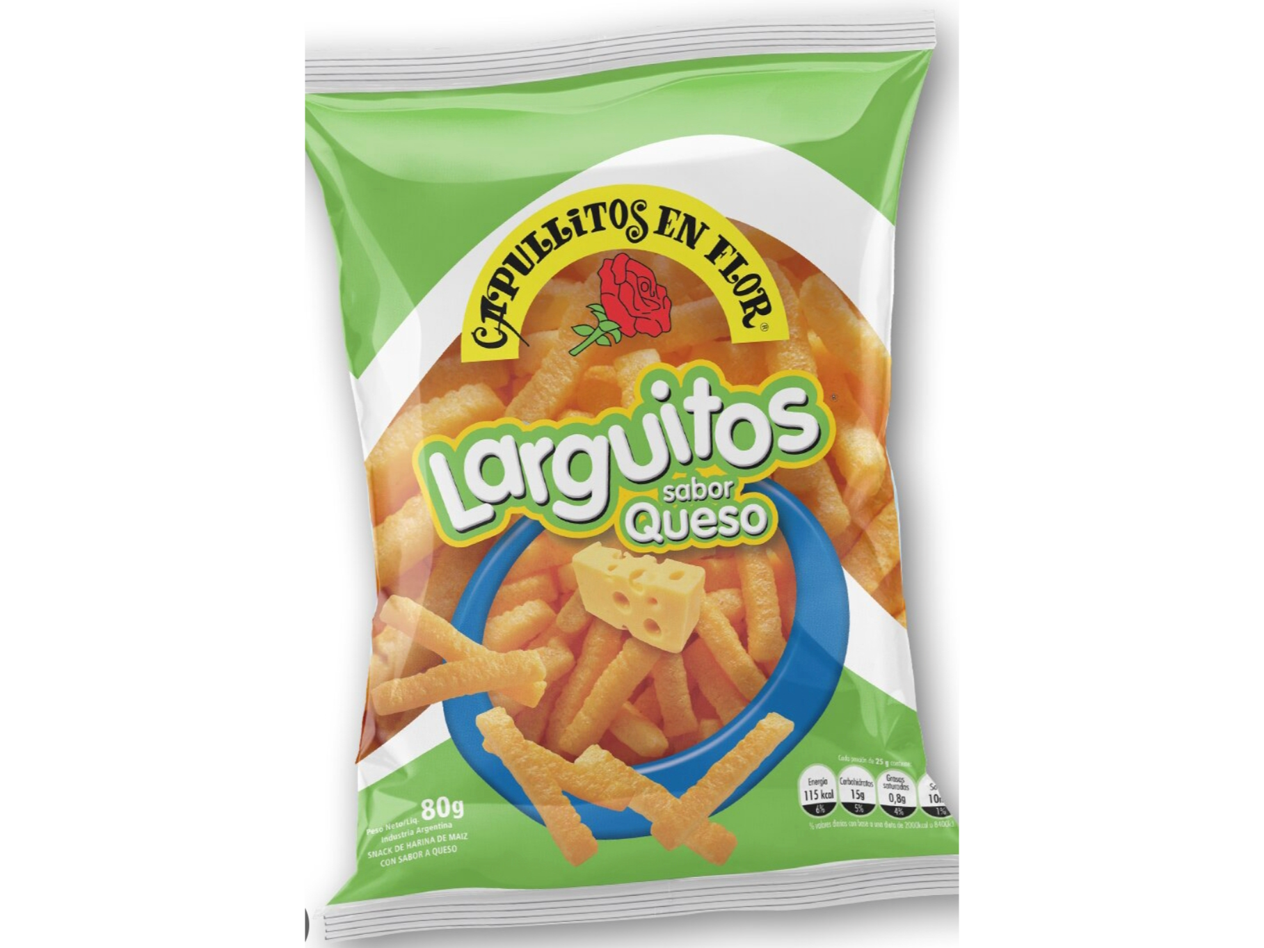 Capullitos en flor 80gr larguitos de queso