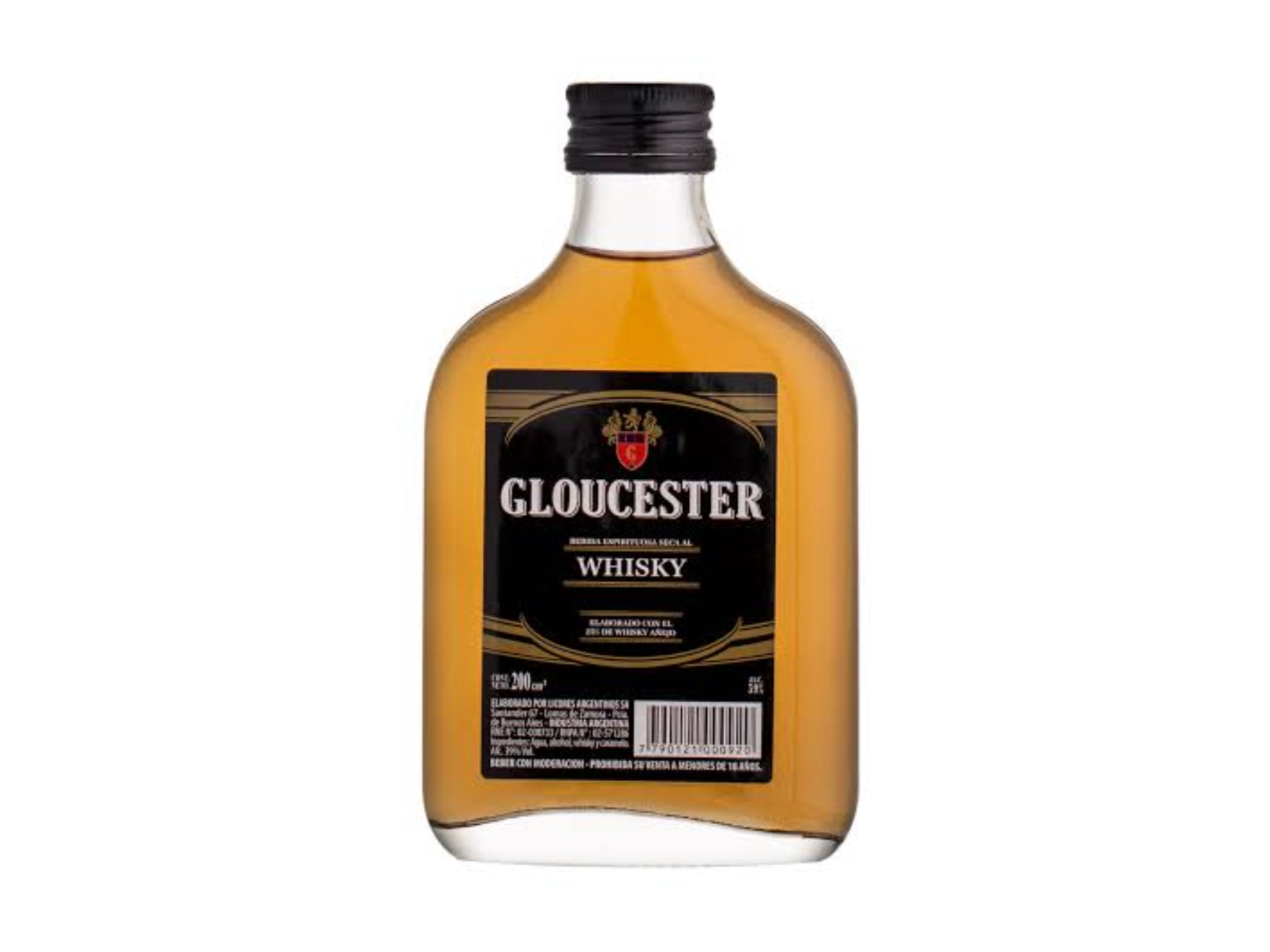 petaca whisky gloucester 200cc