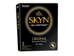 Preservativo prime skin natural x3