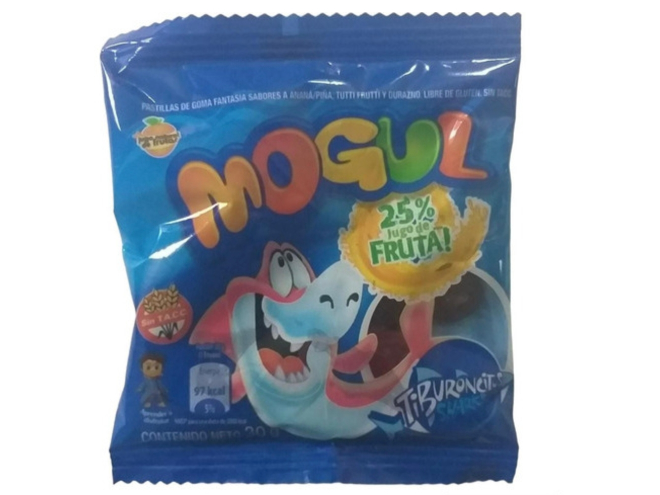 Gomitas Mogul tiburón 30gr