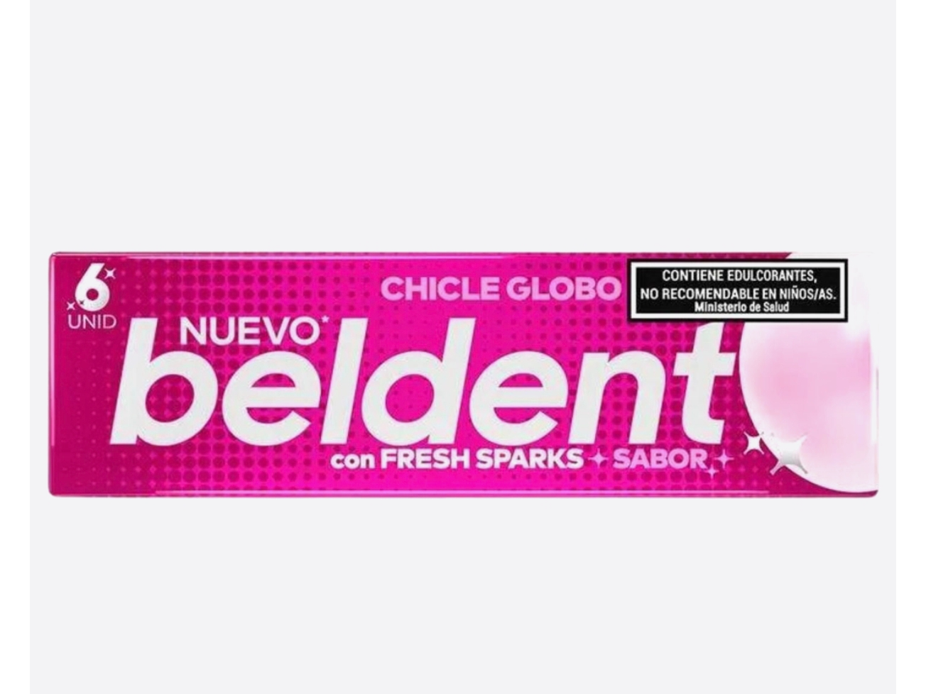 chicle beldent chicle globo 10gr